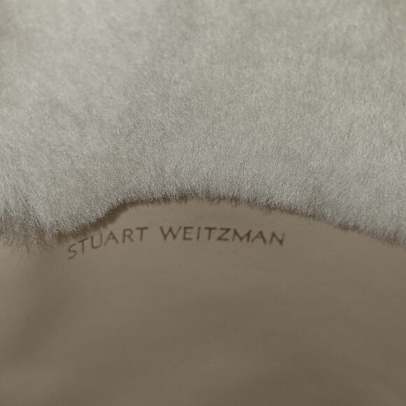 Stuart Weitzman Boots Womens Size 5.5 Shearling Lined Suede Tall Winter - Picture 11 of 14